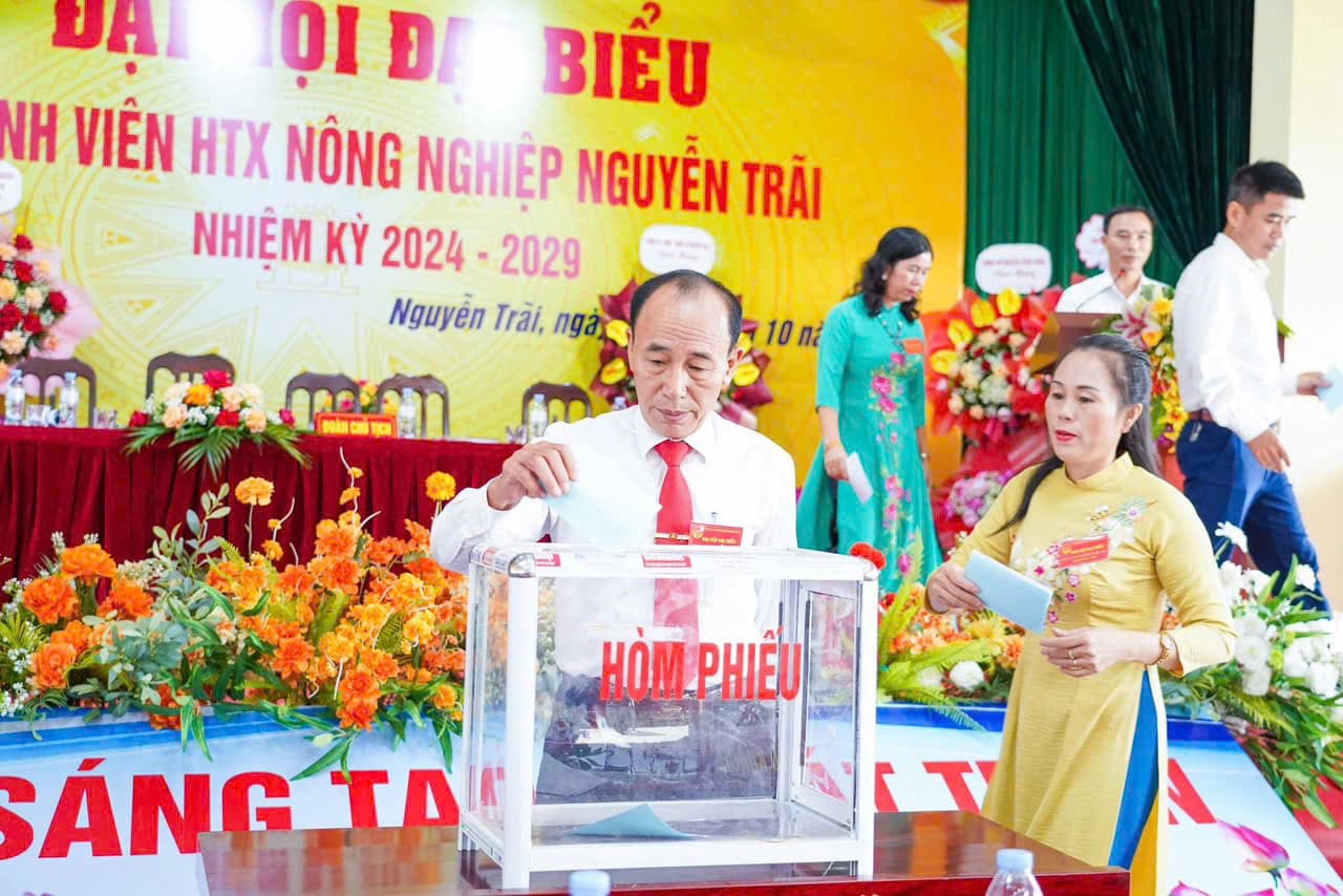 Đại hội đại biểu HTX nhiệm kỳ 2024-2029